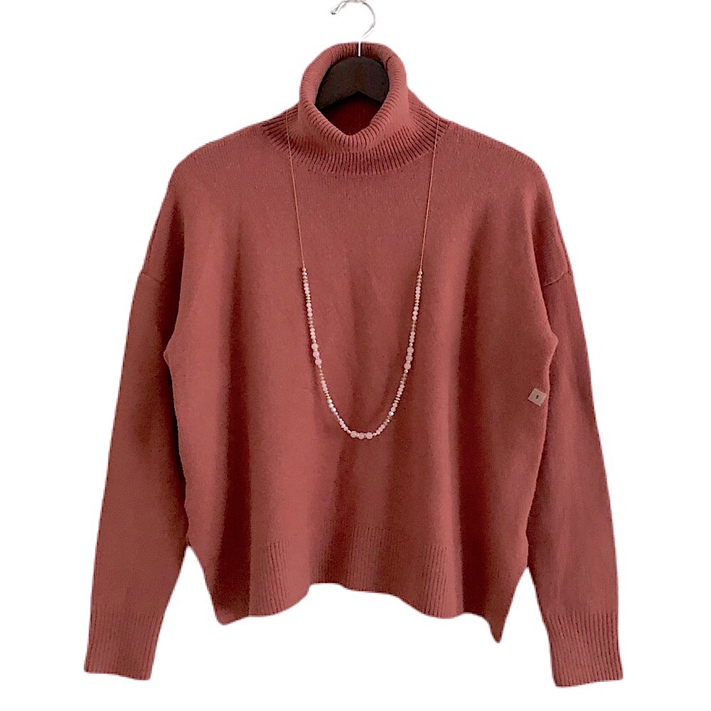 LOFT Relaxed Turtleneck Sweater - Picture 5 of 16